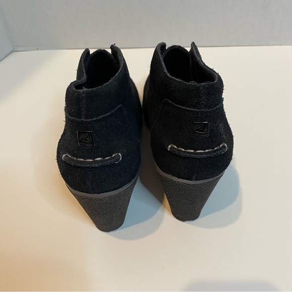 Black Sperry wedges - Picture 4 of 9